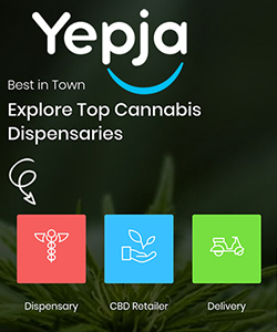 Homepage as List banner yepja cannabis dispensaries 250